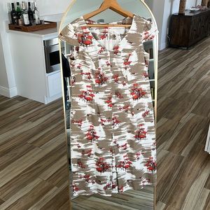 VINTAGE Caroline Herrera sheath dress Sz 14